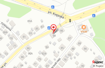 Продуктовый магазин в Новосибирске на карте