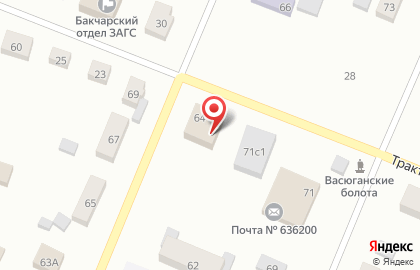 Межениновская птицефабрика в Томске на карте