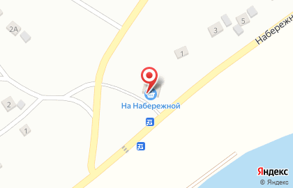 Продуктовый магазин На Набережной на Набережной улице на карте