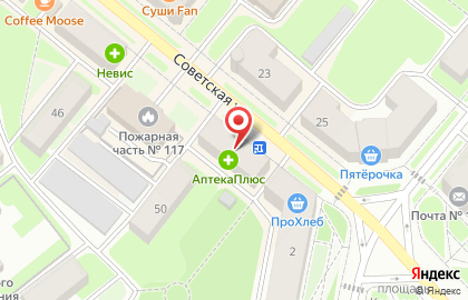 Улыбка Радуги в Пикалёво на карте
