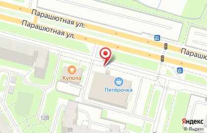 Магазин продуктов из России и Белоруссии на Парашютной улице на карте