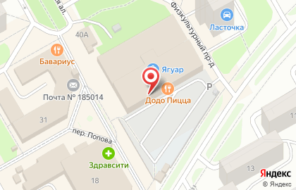 Магазин цветов и подарков Флоренция в Петрозаводске на карте