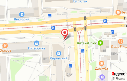 Магазин цветов на улице Кирова на карте