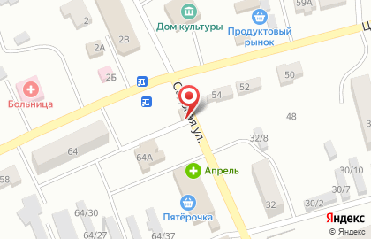 Магазин канцелярских товаров на Садовой улице на карте