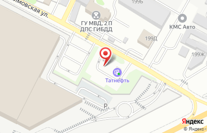 Татнефть на Климовской улице, вл1 в Подольске на карте