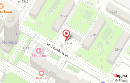 Магазин Добрынинский в Москве на карте