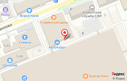 Сателайт на улице Академика Вавилова на карте