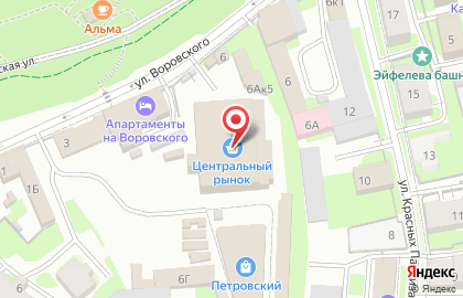 ЗАО Банкомат, Северо-Западный банк Сбербанка России на улице Воровского на карте