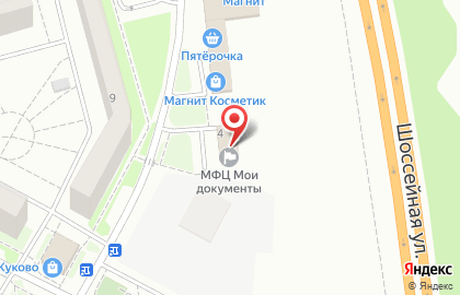 Многофункциональный центр Мои документы на улице Жукова на карте