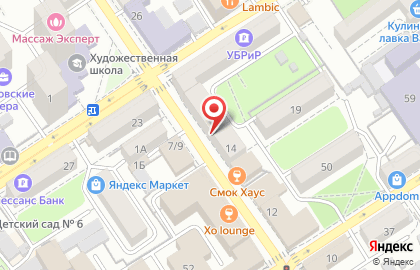 Док-Арт на Средне-Московской улице на карте