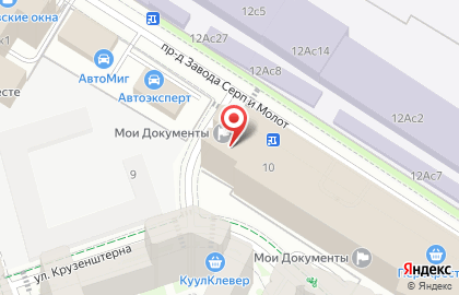 Отдел по вопросам миграции в Юго-Восточном административном округе Главное управление МВД России по г. Москве в Москве на карте