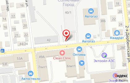 Магазин грузовых автозапчастей Магистраль в Астрахани на карте