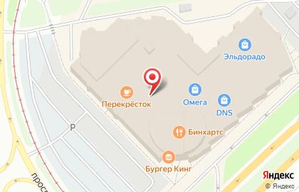 Магазин сумок Амели в ТЦ ​Омега на карте