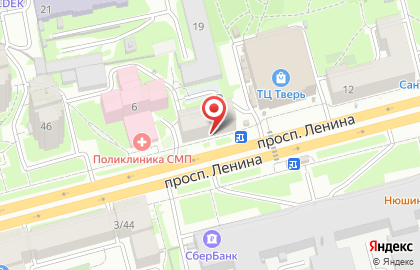 Аптека и салон оптики Фарминторг на проспекте Ленина, 8 на карте