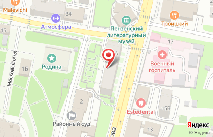 Каста на улице Кирова на карте