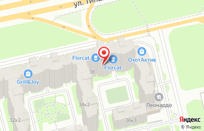 Центр паровых коктейлей 4Boss в Московском районе на карте