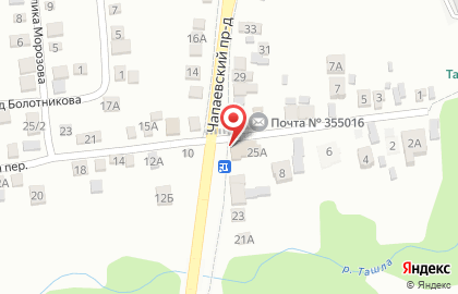 Компания по продаже аккумуляторов и автомасел Ампер+ в Ставрополе на карте