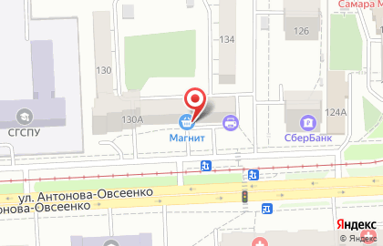 Ателье Любимое дело на улице Советской Армии на карте