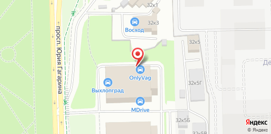 Автосервис NikCars на проспекте Юрия Гагарина на карте