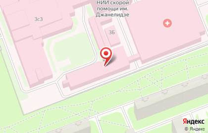Клиника неотложной онкологии ГБУ СПБ НИИ СП им И.И.Джанелидзе на карте