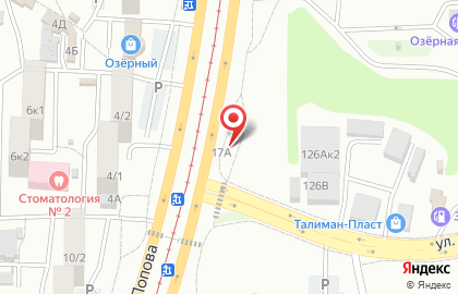 Автостоянка Сибирь на карте