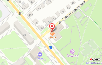 Ресторанный комплекс Аида на карте