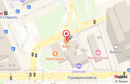 Чайхана Айва в Москве на карте