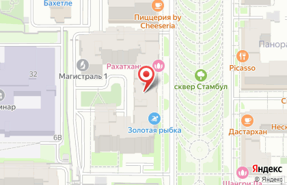 Кафе Рэйхан в Ново-Савиновском районе на карте