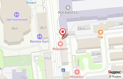 Стоматологическая клиника Firadent на Волгоградском проспекте на карте