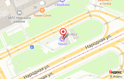 АЗС Shell в Санкт-Петербурге на карте