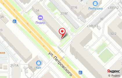 Салон красоты Магнолия на улице Петровского на карте