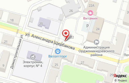 Продуктовый магазин в Перми на карте