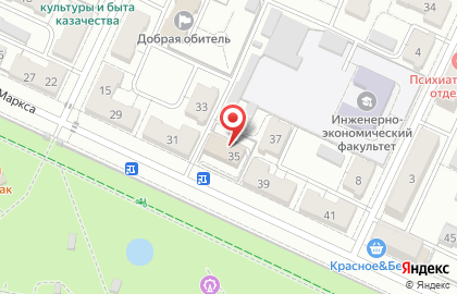 Бухгалтерско-юридическая фирма ПрофБаланс в Волгограде на карте