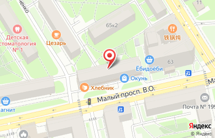 Флора на Санкт-Петербургском шоссе на карте