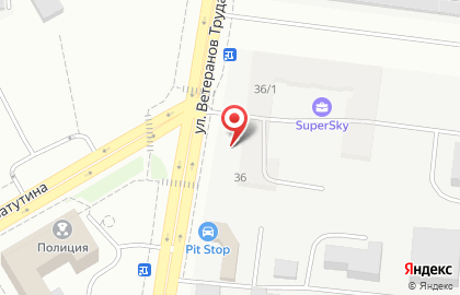 Тюменская Бухгалтерская Компания на улице Ветеранов Труда на карте