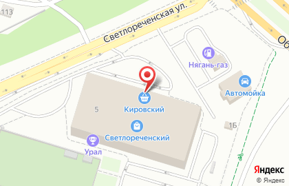 Служба экспресс-доставки Cdek в Верх-Исетском районе на карте