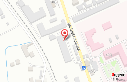 Автомастерская S.I на улице Шеболдаева на карте