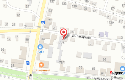 Ломбард Особая привилегия на улице Гагарина на карте