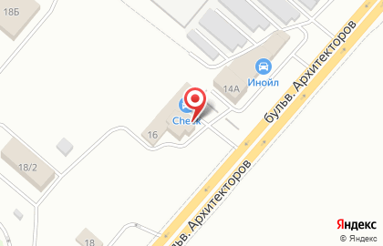 Автомойка в Омске на карте