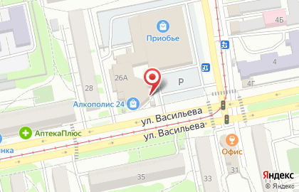 ТЦ Бийск на карте
