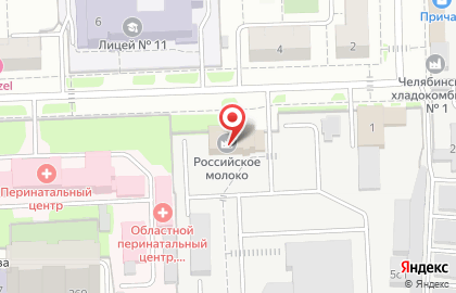 ЧГМК, ОАО Челябинский Городской Молочный Комбинат на карте