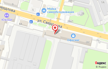АДМ на улице Свердлова на карте