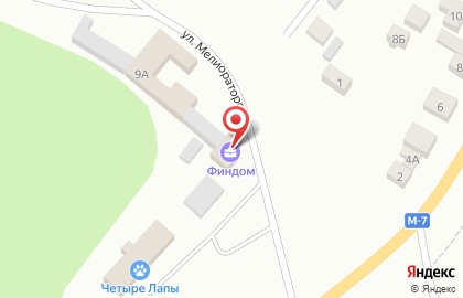 Торгово-строительная компания Авангардстрой на улице Мелиораторов на карте