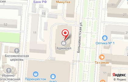 Центр косметологии Платина на Большевистской улице на карте