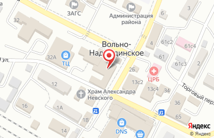 Магазин тканей на ул. Пушкина, 34а на карте