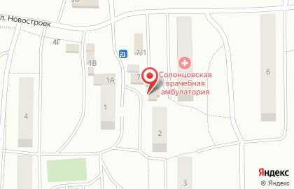 Магазин Терем на улице Новостроек на карте