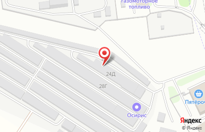 Центр автосервиса на улице 40 лет Октября на карте