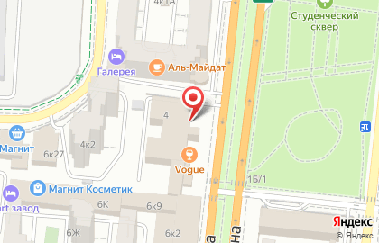 Магазин эротических товаров Интим на улице Савушкина на карте