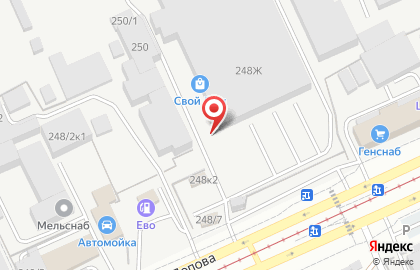 Торгово-производственная компания АлтайДомСтрой в Индустриальном районе на карте