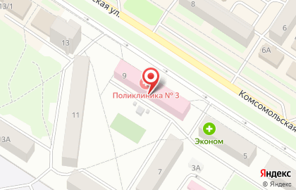 Городская поликлиника ЦМСЧ №31 ФМБА России на карте